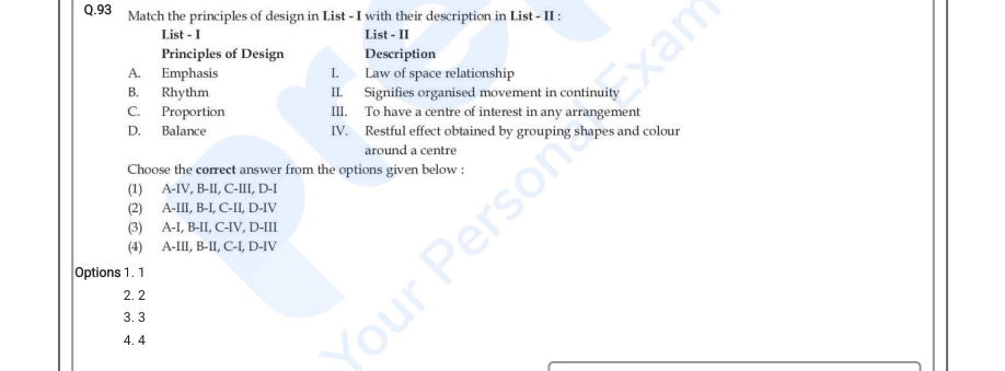 Read the question and choices in the excerpt. Choose A/B/C/D for the first/second/third/fourth option shown.