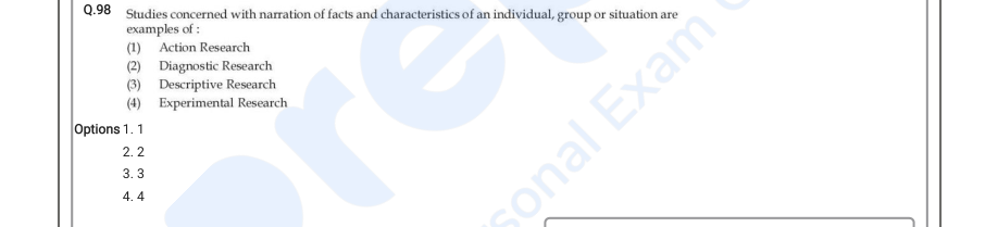 Read the question and choices in the excerpt. Choose A/B/C/D for the first/second/third/fourth option shown.