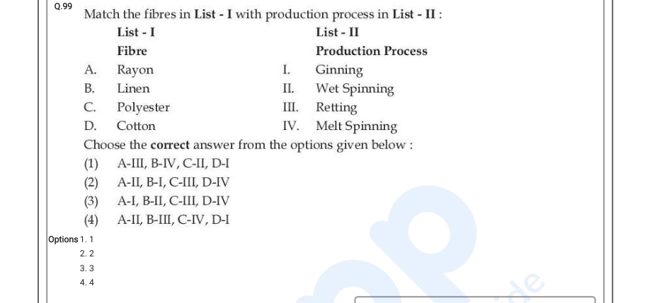 Read the question and choices in the excerpt. Choose A/B/C/D for the first/second/third/fourth option shown.