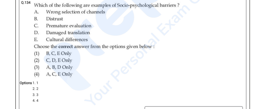 Read the question and choices in the excerpt. Choose A/B/C/D for the first/second/third/fourth option shown.