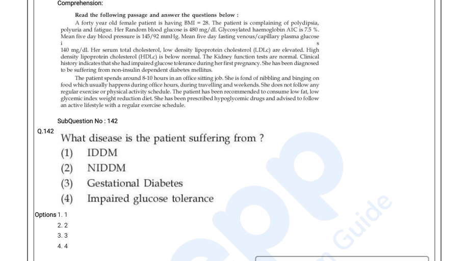 Read the question and choices in the excerpt. Choose A/B/C/D for the first/second/third/fourth option shown.