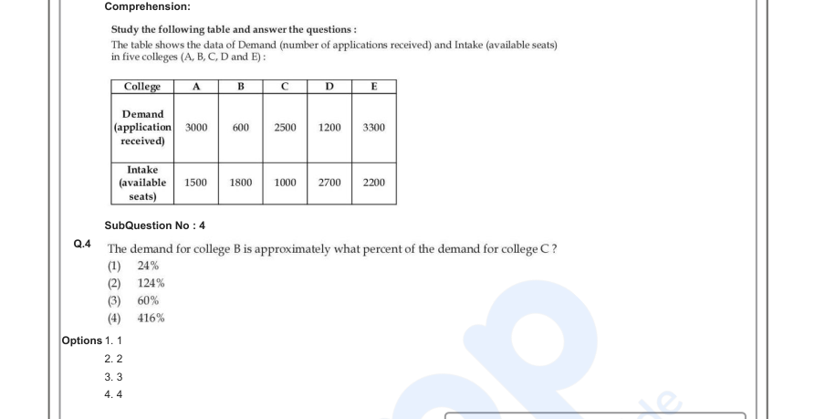 Read the question and choices in the excerpt. Choose A/B/C/D for the first/second/third/fourth option shown.