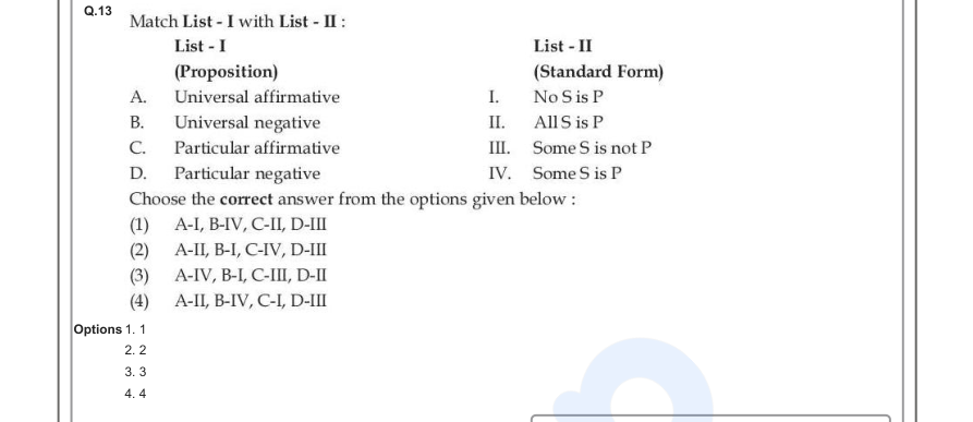 Read the question and choices in the excerpt. Choose A/B/C/D for the first/second/third/fourth option shown.