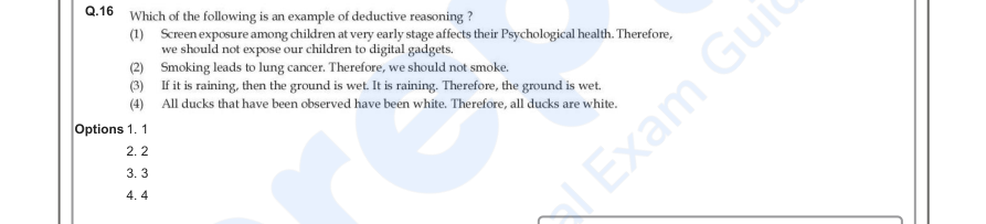 Read the question and choices in the excerpt. Choose A/B/C/D for the first/second/third/fourth option shown.
