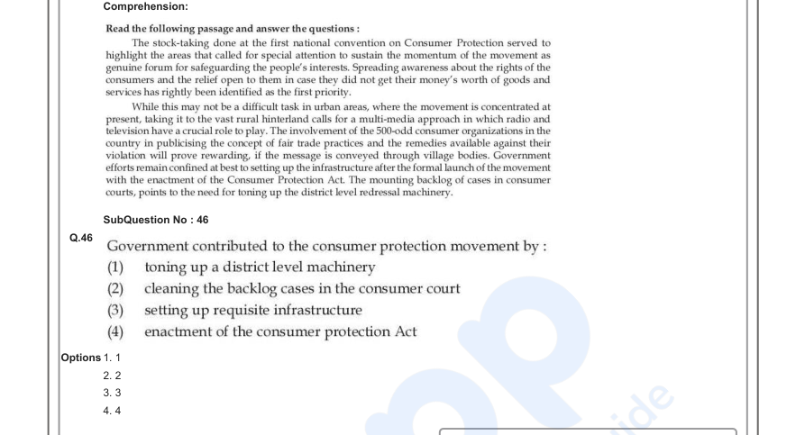 Read the question and choices in the excerpt. Choose A/B/C/D for the first/second/third/fourth option shown.