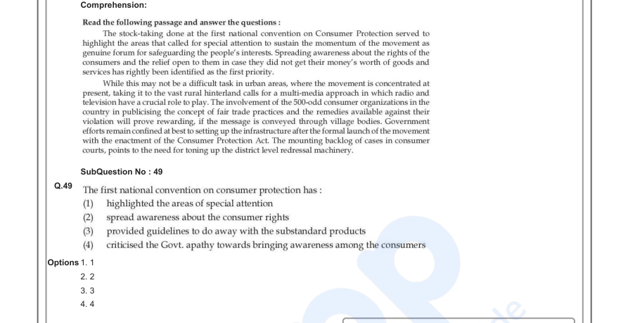 Read the question and choices in the excerpt. Choose A/B/C/D for the first/second/third/fourth option shown.