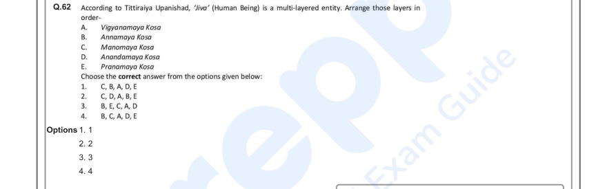 Read the question and choices in the excerpt. Choose A/B/C/D for the first/second/third/fourth option shown.