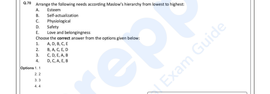 Read the question and choices in the excerpt. Choose A/B/C/D for the first/second/third/fourth option shown.