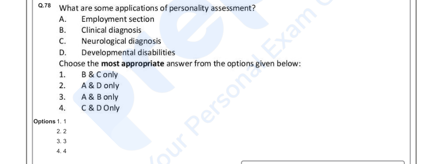 Read the question and choices in the excerpt. Choose A/B/C/D for the first/second/third/fourth option shown.