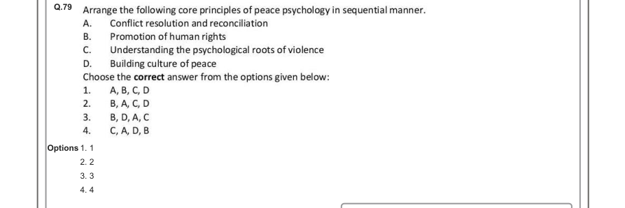 Read the question and choices in the excerpt. Choose A/B/C/D for the first/second/third/fourth option shown.