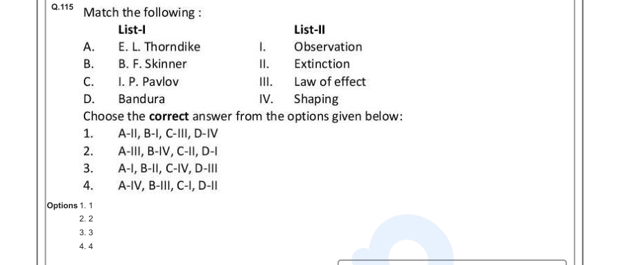 Read the question and choices in the excerpt. Choose A/B/C/D for the first/second/third/fourth option shown.