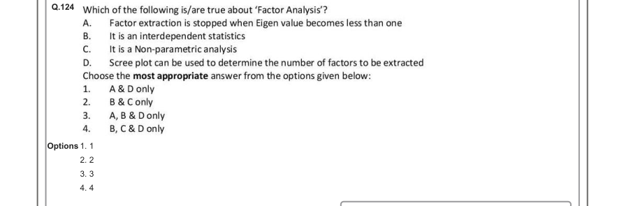 Read the question and choices in the excerpt. Choose A/B/C/D for the first/second/third/fourth option shown.