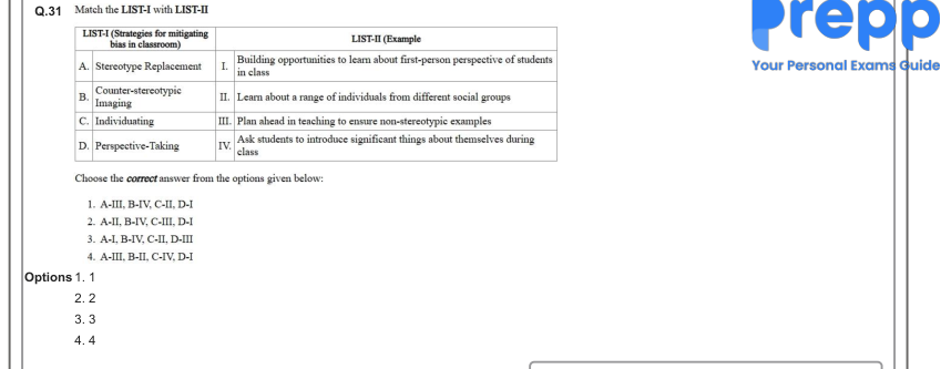 Read the question and choices in the excerpt. Choose A/B/C/D for the first/second/third/fourth option shown.