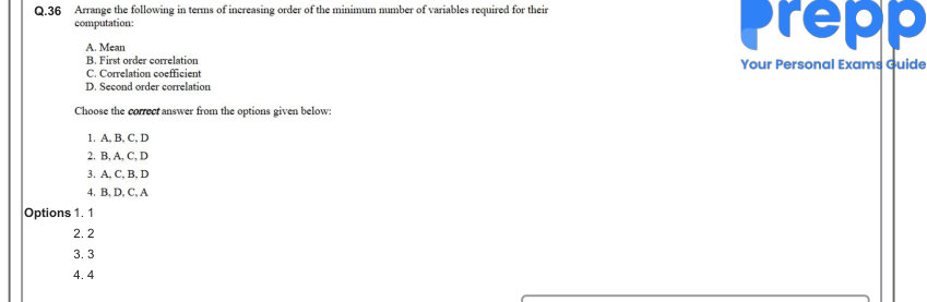 Read the question and choices in the excerpt. Choose A/B/C/D for the first/second/third/fourth option shown.