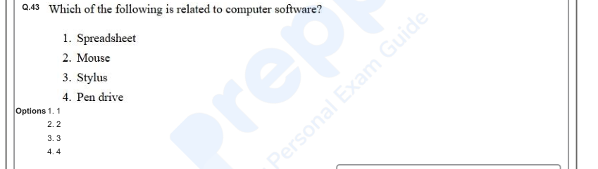 Read the question and choices in the excerpt. Choose A/B/C/D for the first/second/third/fourth option shown.