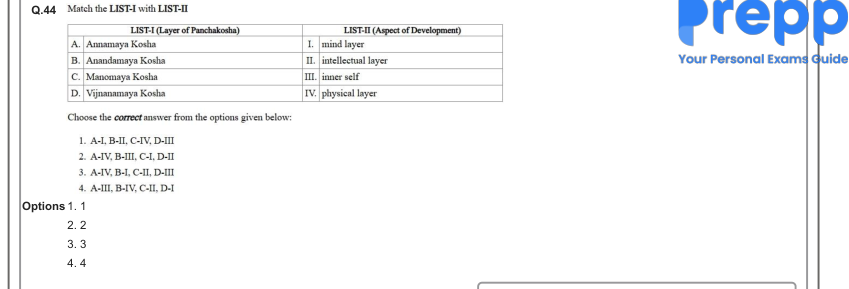 Read the question and choices in the excerpt. Choose A/B/C/D for the first/second/third/fourth option shown.