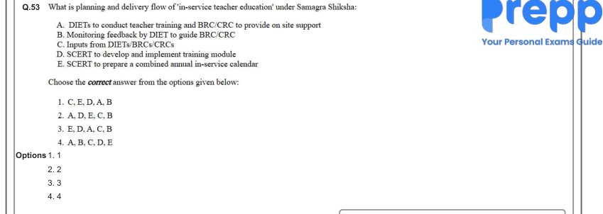 Read the question and choices in the excerpt. Choose A/B/C/D for the first/second/third/fourth option shown.