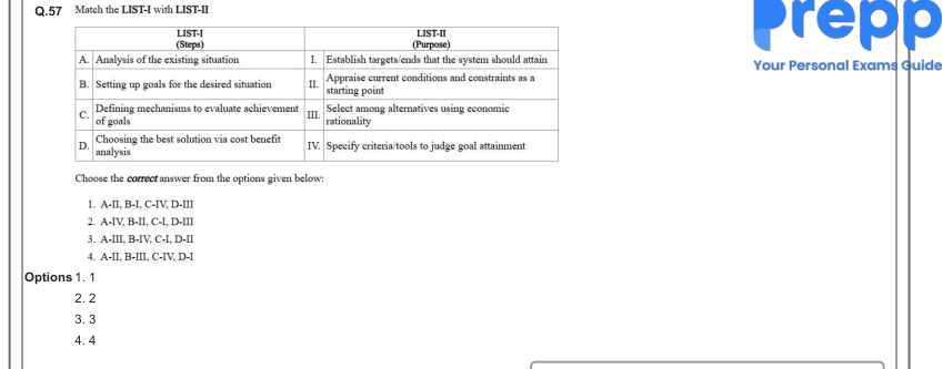 Read the question and choices in the excerpt. Choose A/B/C/D for the first/second/third/fourth option shown.