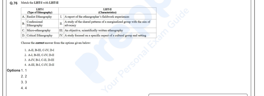 Read the question and choices in the excerpt. Choose A/B/C/D for the first/second/third/fourth option shown.