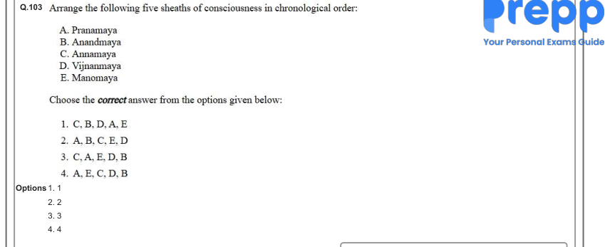 Read the question and choices in the excerpt. Choose A/B/C/D for the first/second/third/fourth option shown.