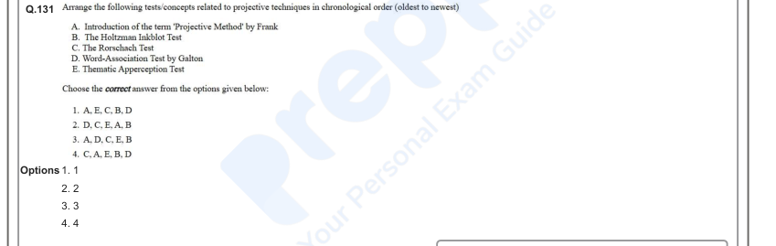 Read the question and choices in the excerpt. Choose A/B/C/D for the first/second/third/fourth option shown.