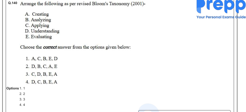 Read the question and choices in the excerpt. Choose A/B/C/D for the first/second/third/fourth option shown.