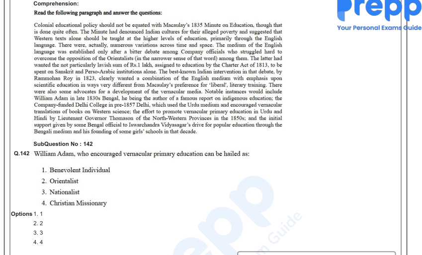 Read the question and choices in the excerpt. Choose A/B/C/D for the first/second/third/fourth option shown.
