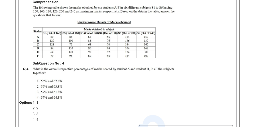 Read the question and choices in the excerpt. Choose A/B/C/D for the first/second/third/fourth option shown.