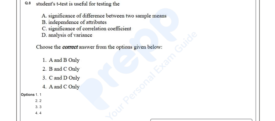 Read the question and choices in the excerpt. Choose A/B/C/D for the first/second/third/fourth option shown.