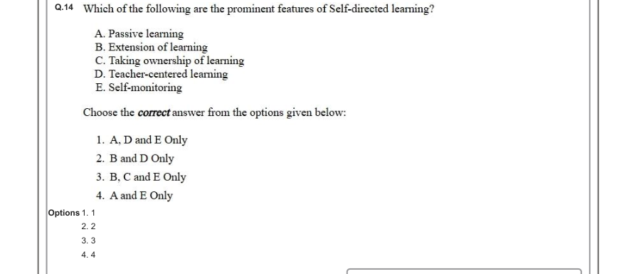 Read the question and choices in the excerpt. Choose A/B/C/D for the first/second/third/fourth option shown.