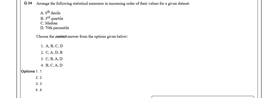 Read the question and choices in the excerpt. Choose A/B/C/D for the first/second/third/fourth option shown.